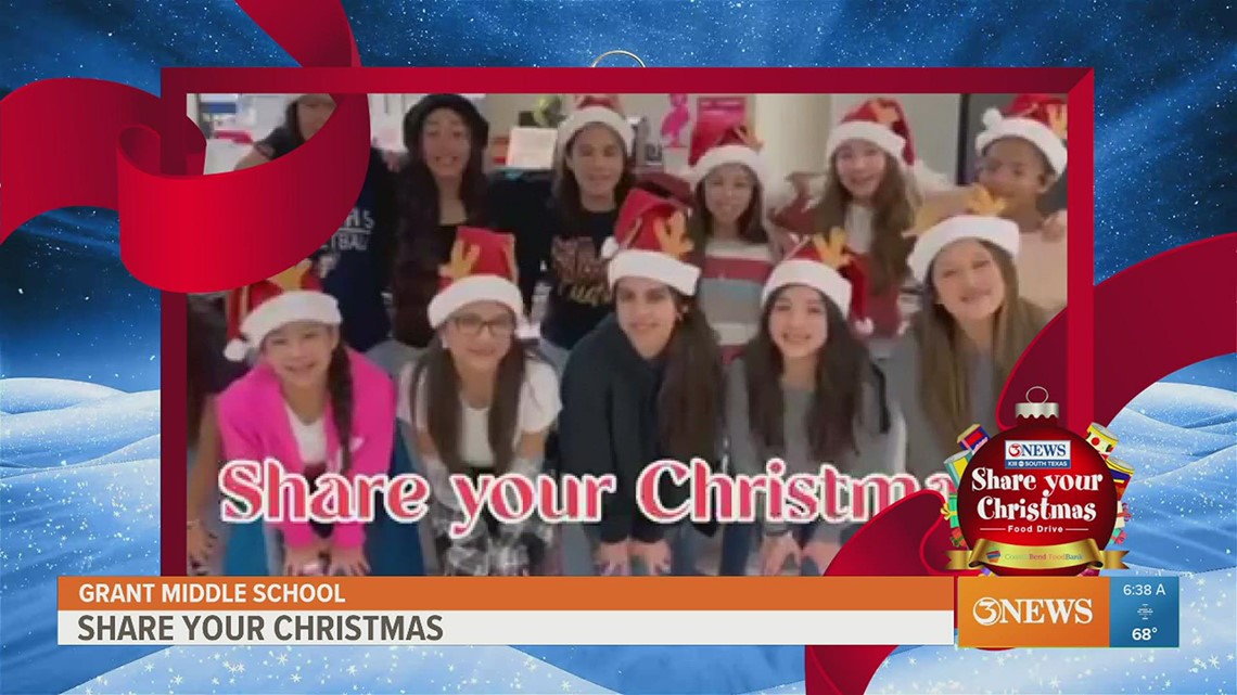 Grant Middle School ‘Cudas want you to Share Your Christmas! [Video]