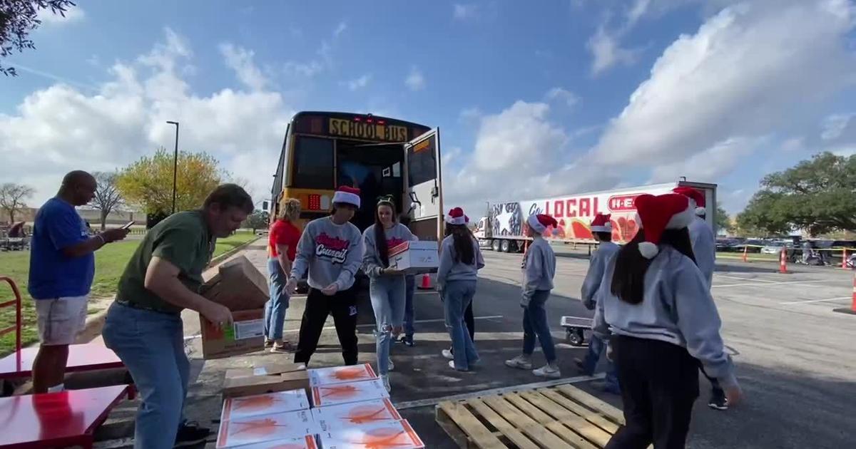 Mumford ISD drops off donations for the KBTX Food for Families Food Drive [Video]