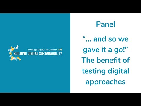 Panel: The benefit of testing digital approaches [Video]