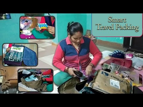 Traveling ki taiyari, to aaiae friend Smart packing Karte Hain/Travel/Smart packing tip’s [Video]