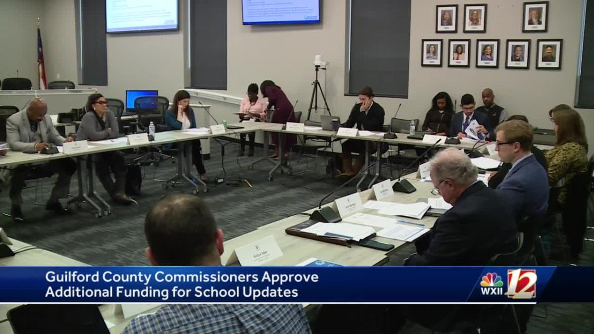 Guilford County school board funding increase approved [Video]