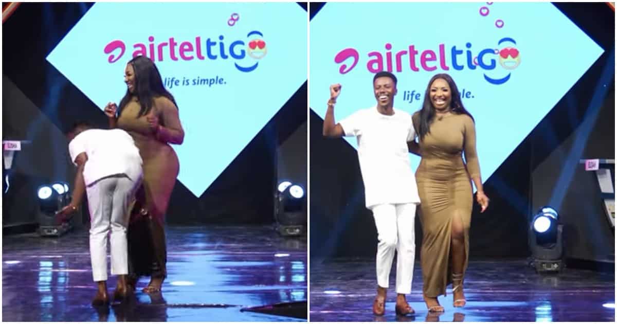 Ama From Ghana’s Most Beautiful 2010 Edition Makes Appearance On Date Rush; Picks Hilarious Guy [Video]