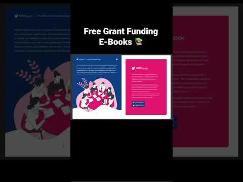 Grant Funding E-Books for Nonprofit Organizations [Video]