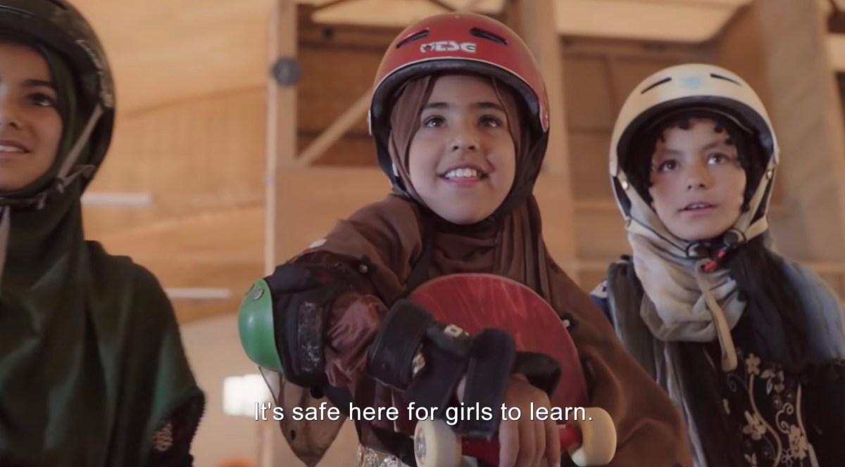 Watch the Oscan-winning short documentary “Learning To Skate In A War Zone (If You’re A Girl)” [Video]