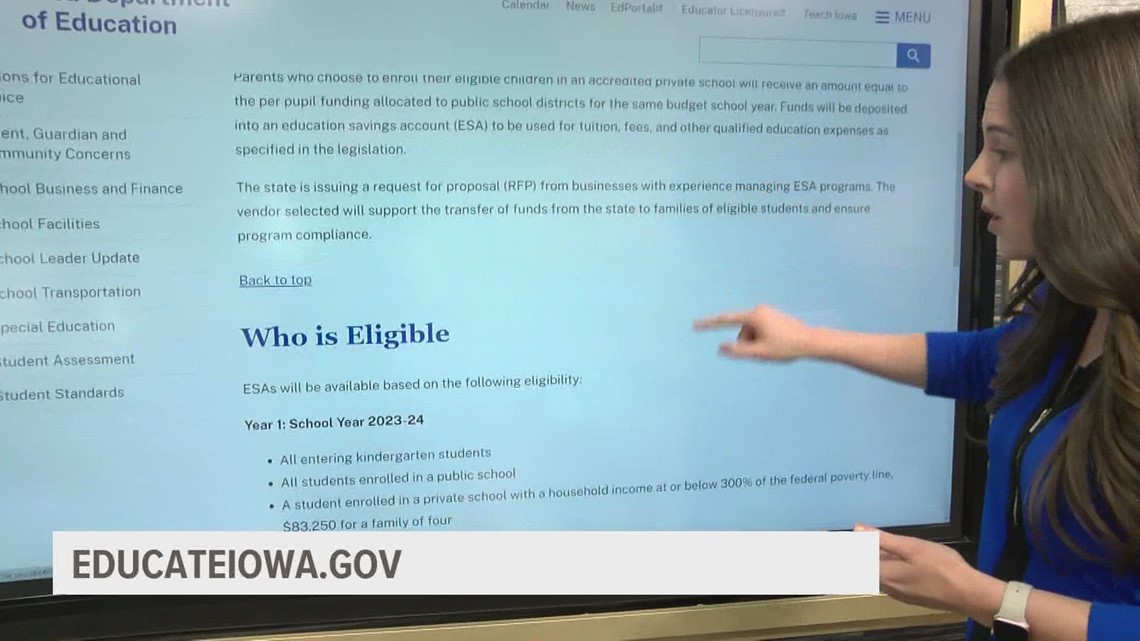 Navigating the state’s new Educational Savings Account website [Video]