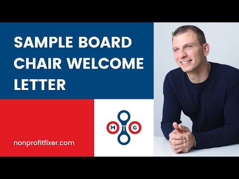 Welcome Letter to New Nonprofit Board Member- Mind the Gap Consulting [Video]