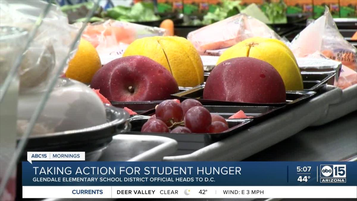 Glendale school official in Washington lobbying for school lunch funding [Video]