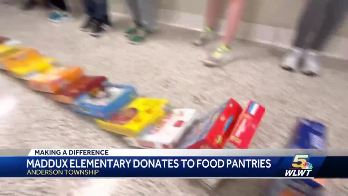 Maddux Elementary Donates to Food Pantries [Video]