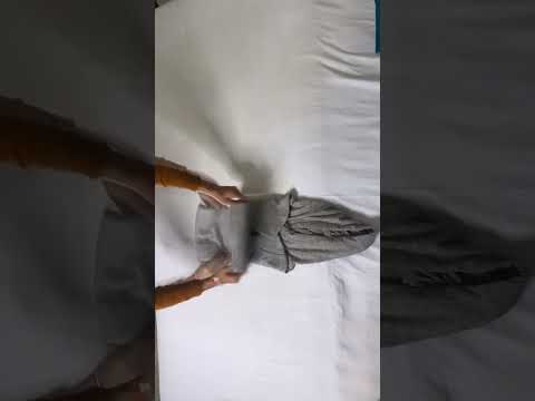 How To fold a Hoodie | folding Tips and Trick | Travel Packing a hoodie [Video]