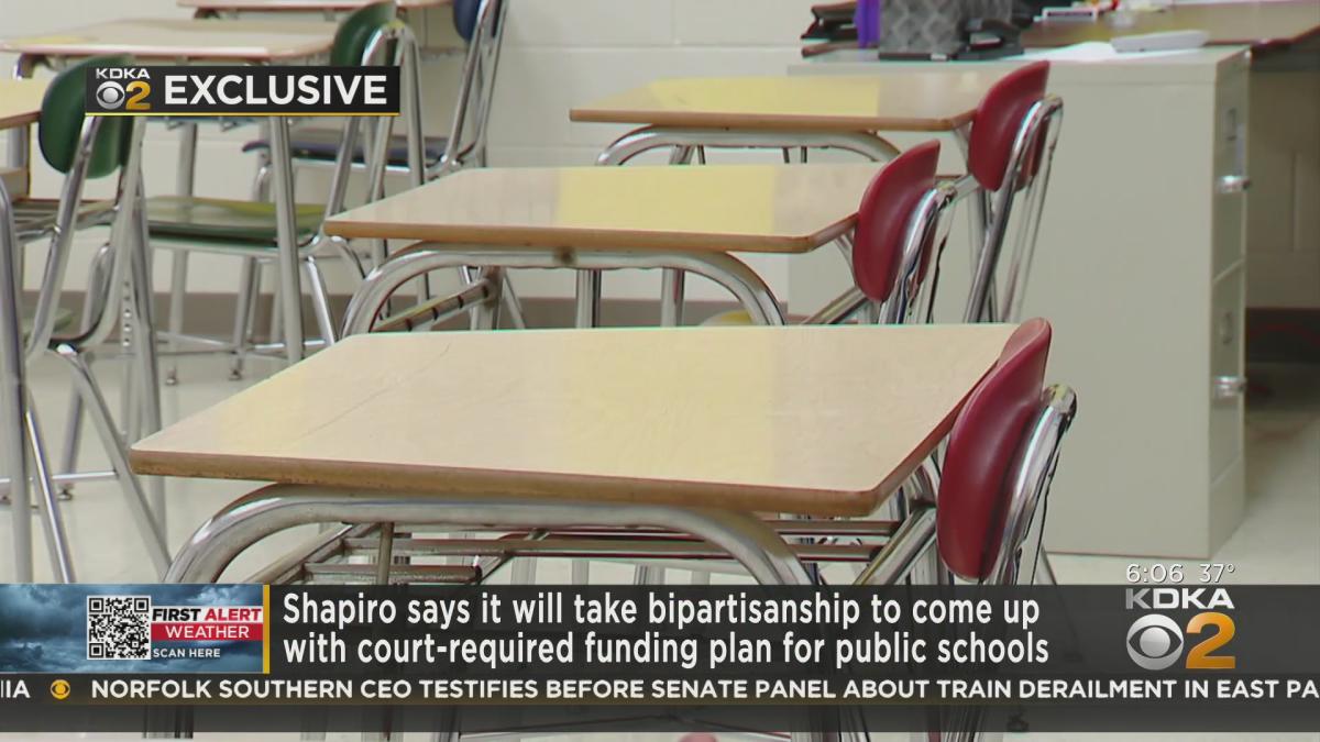 Shapiro says it will take bipartisan consensus to come up with a court-required funding plan for public schools [Video]
