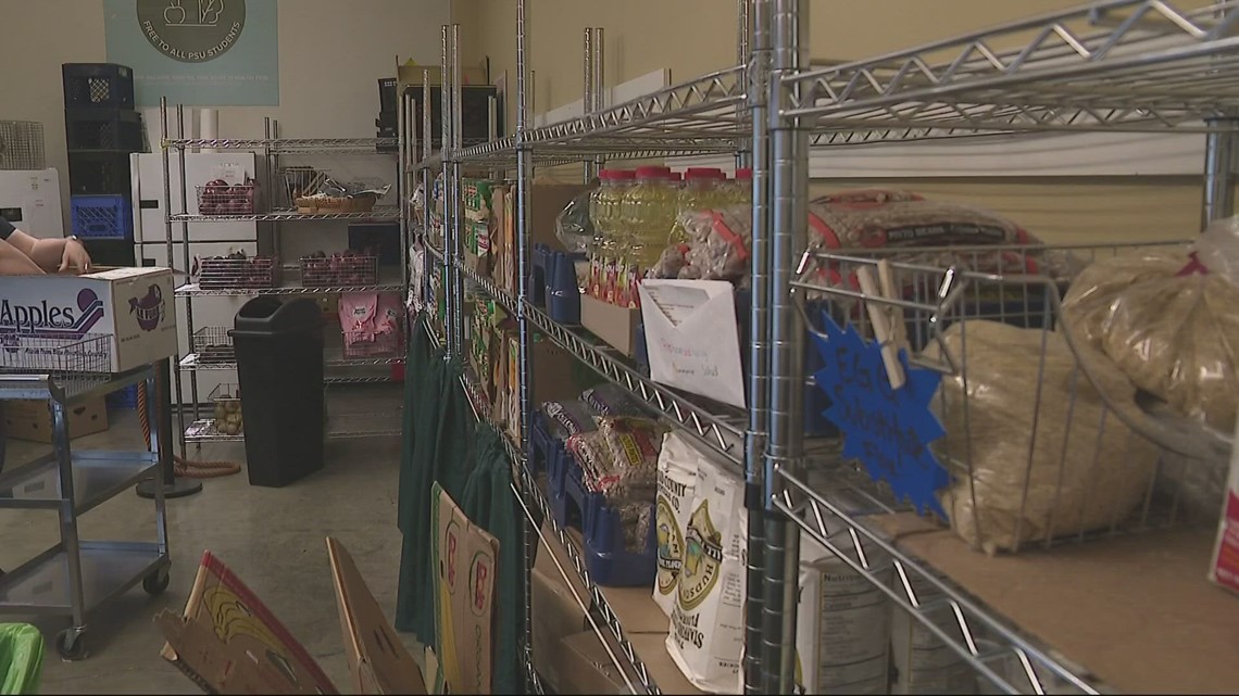 Portland State’s food pantry helps students stave off hunger [Video]