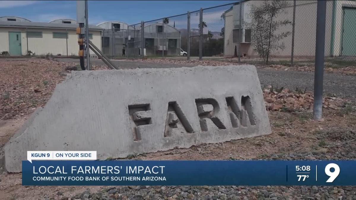 FARMER DONATES TO FOOD BANK [Video]