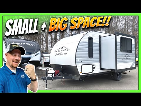 BIGGEST Interior in this Size!! 2023 Della Terra 175BHLE Travel Trailer by East to West RV [Video]