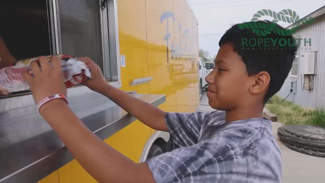 Rope Youth receives a new food truck as a donation [Video]