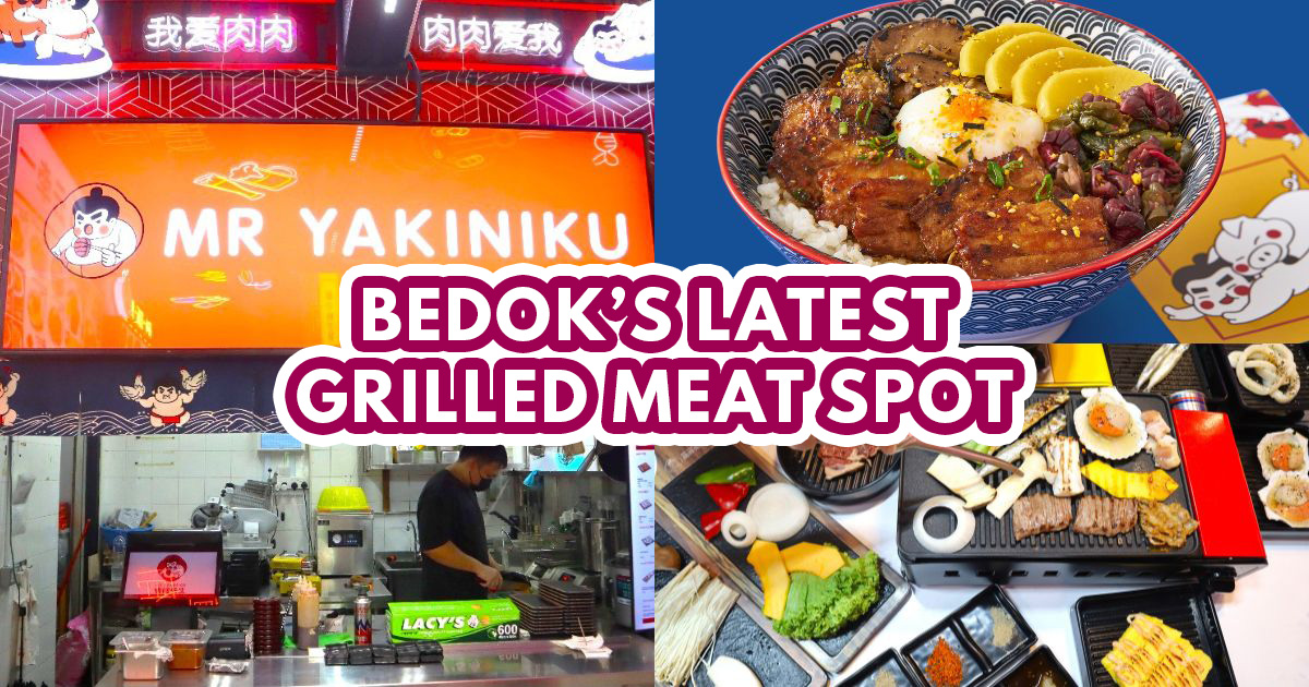 Mr Yakiniku reopens at Bedok kopitiam with signature solo sets & donburi lunch bowls [Video]
