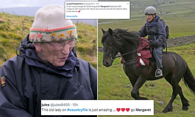 ‘This old lady is just amazing!’ Countryfile star, 97, wows BBC viewers [Video]