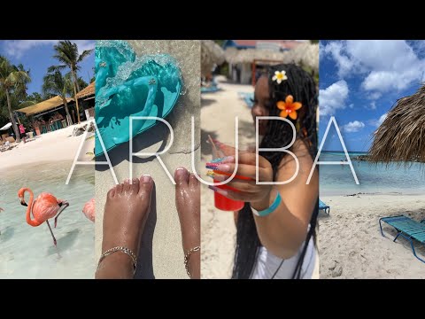 ARUBA TRAVEL VLOG: we got finessed  | Flamingo Beach , Night Life + MORE [Video]