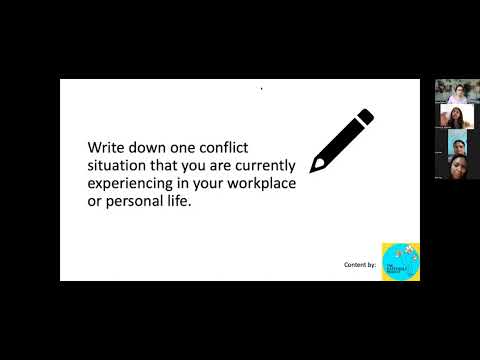Conflict Management by Tamana(Climb Your Everest Nonprofit Leadership Workshop) [Video]