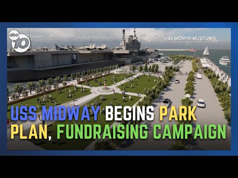 USS Midway Museum begins work, fundraising for long-planned project to build park next door [Video]