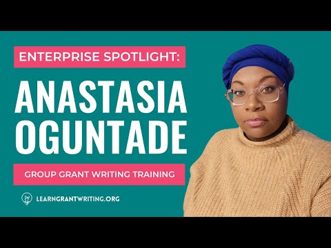 In-House Grant Writer Anastasia Oguntade Exceeds Her 1 Year Goal 💰 To Fund Six-Figures [Video]