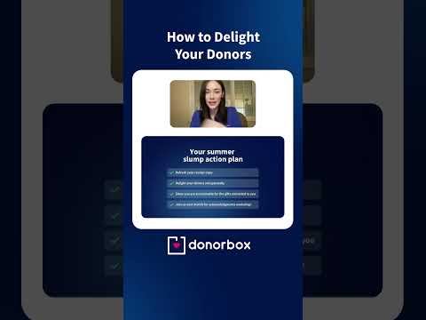 Delighting Your Donors: The Proven Method for Nonprofits🌟 [Video]