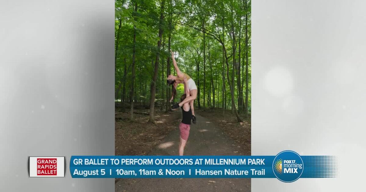 Grand Rapids Ballet to perform outdoors at Millennium Park on August 5 [Video]