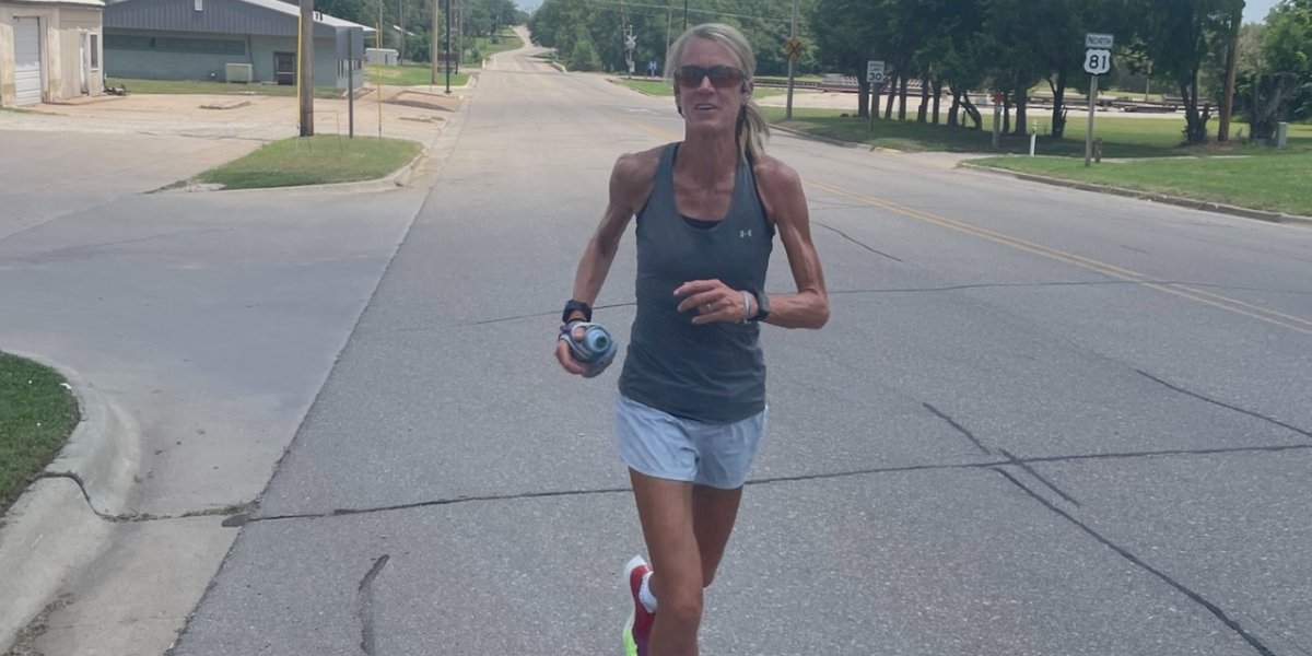 Local woman runs across the country for food banks [Video]