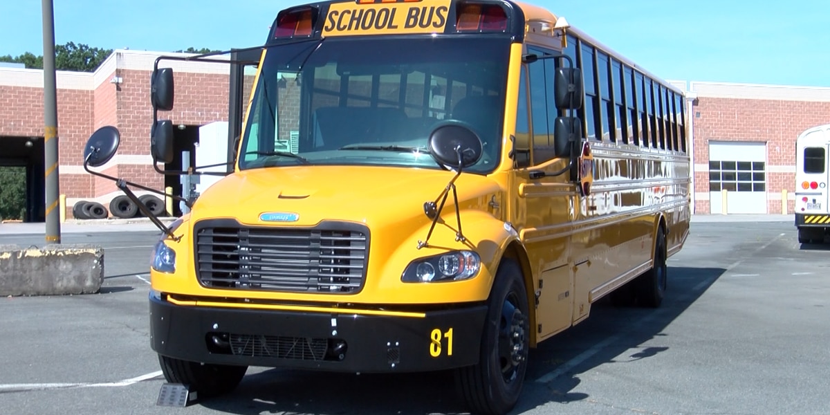 Cabarrus County Schools students have first day of school Thursday, purchase new electric bus [Video]