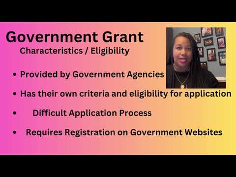 Business Grant Funding Part 1 [Video]