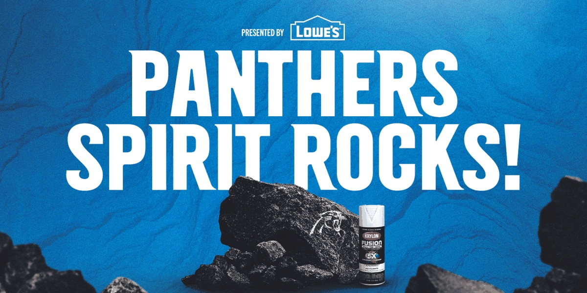 Panthers holding spirit rock competition for local schools, winners to receive art grant [Video]