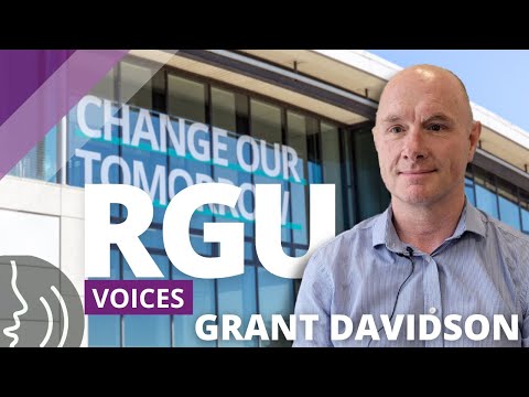 RGU Voices – Grant Davidson (Head of Research Strategy, Culture & Performance) [Video]