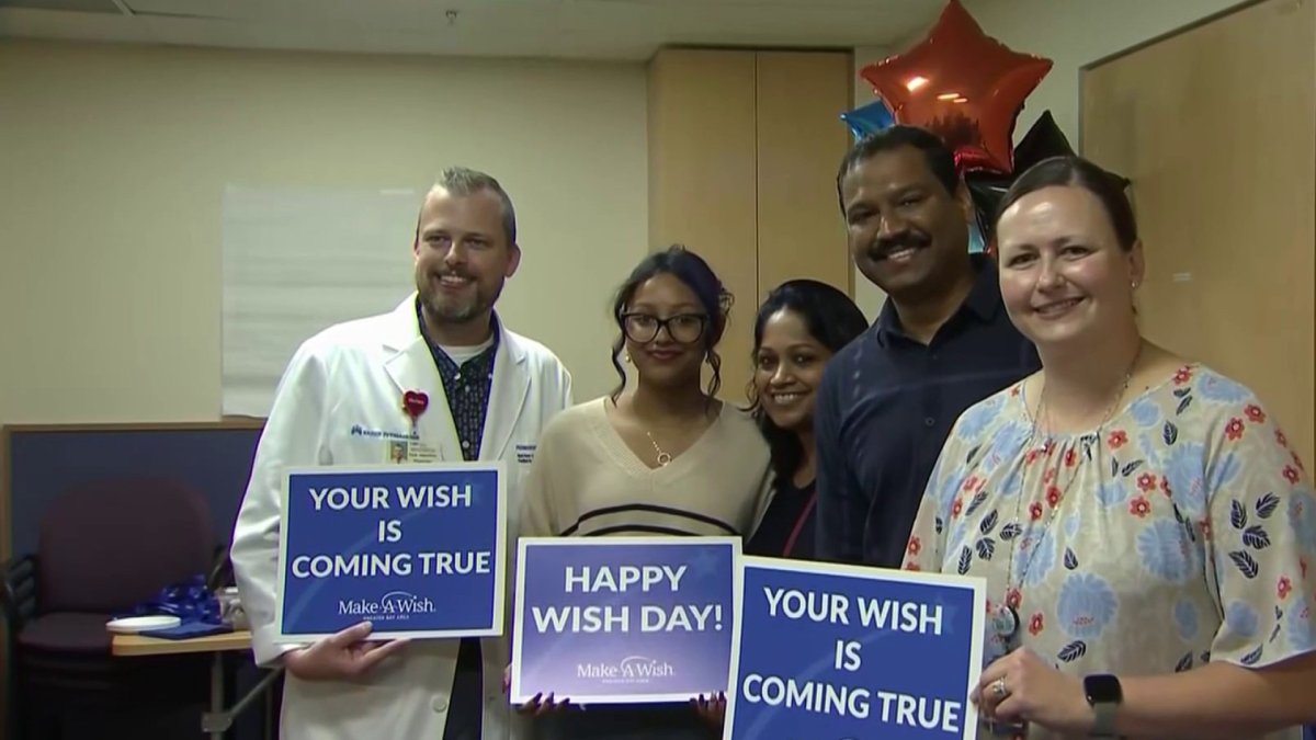 Former patient donates wish to Kaiser in Santa Clara  NBC Bay Area [Video]