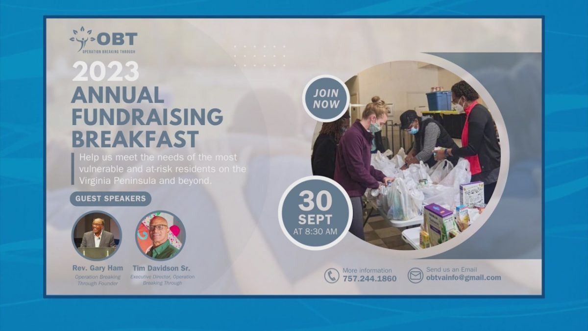 Community Connection: Operation Breaking Through Fundraising Breakfast [Video]