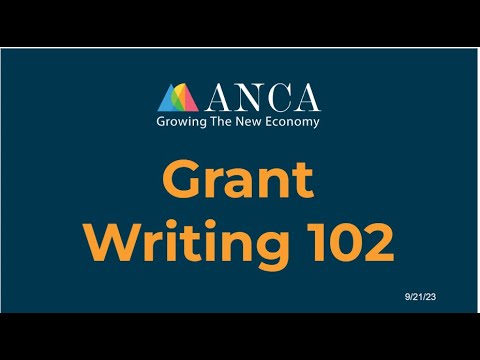 Grant Writing 102 Workshop September 21, 2023 [Video]