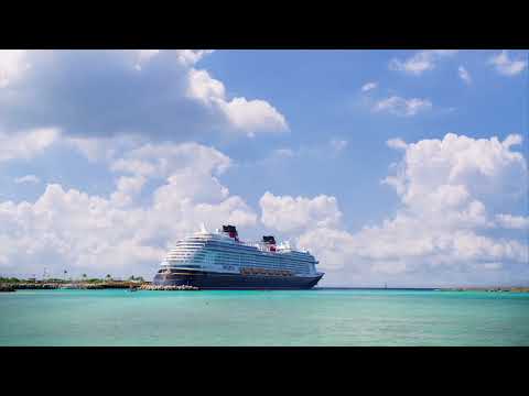 Relaxing Cruise Views: Docked at Disney Castaway Cay [Video]