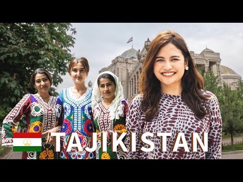 This country has the most beautiful women! Solo travel Tajikistan [Video]