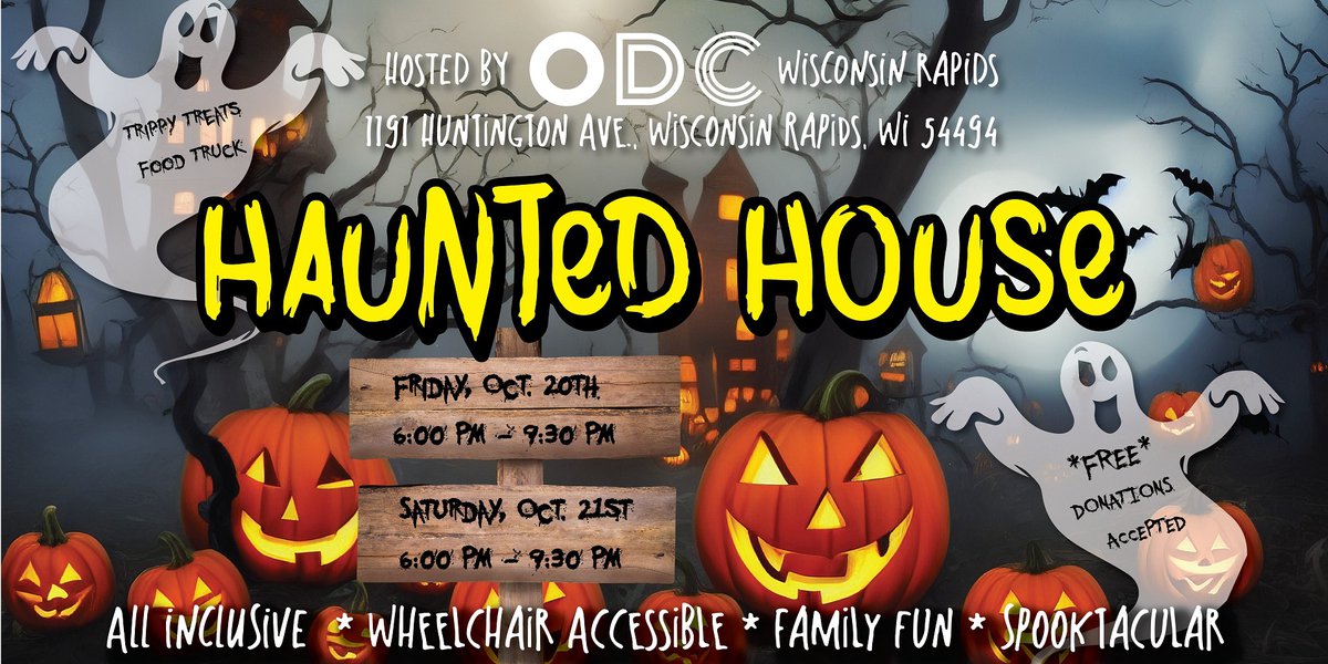 Haunted House this weekend at ODC, Inc. Wisconsin Rapids [Video]