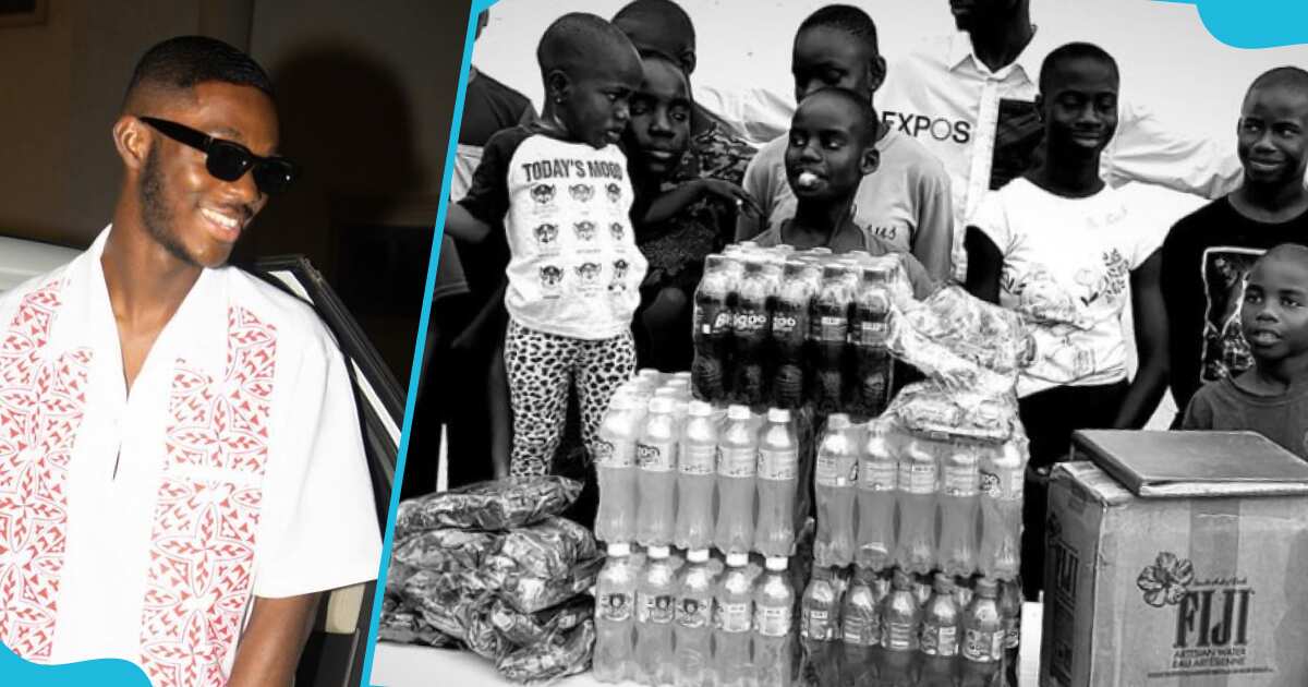 Jackie Appiah’s Son Damien Donates Items To Orphanage As Part Of Birthday Celebrations [Video]