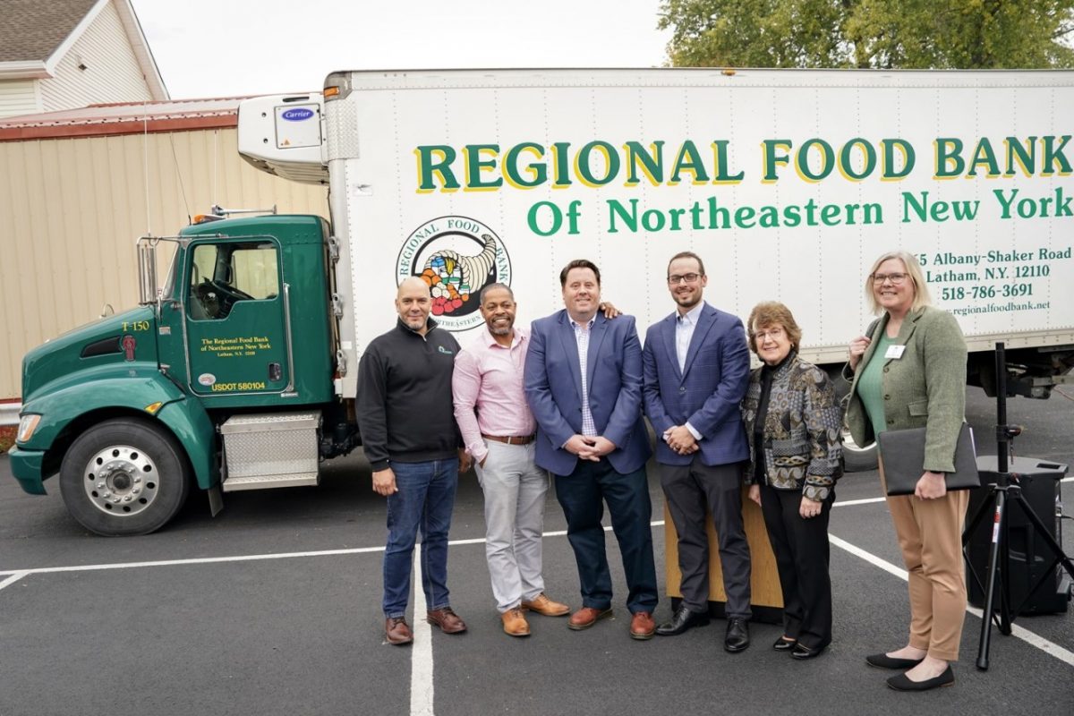 Regional Food Bank partners with Tech Valley Shuttle for food delivery [Video]