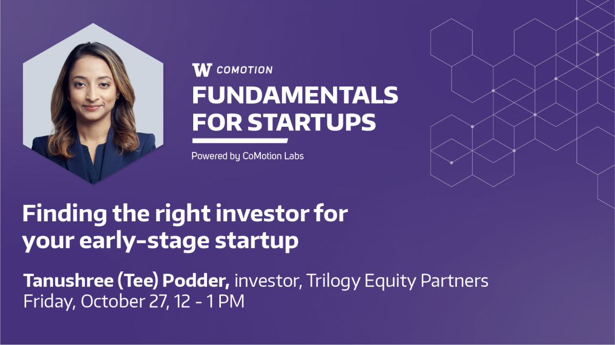 Finding the right investor for your early-stage startup [Video]
