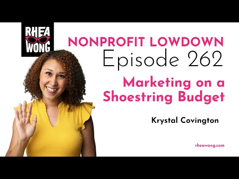 #262 – Marketing on a Shoestring Budget with Krystal Covington [Video]