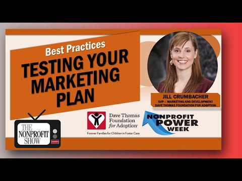 Testing Your Nonprofit’s Marketing Plan! [Video]