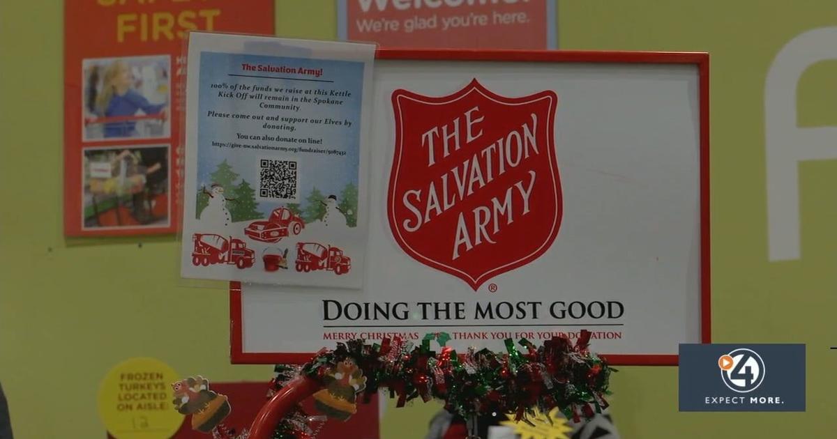 Salvation Army does kettle fundraising | Video