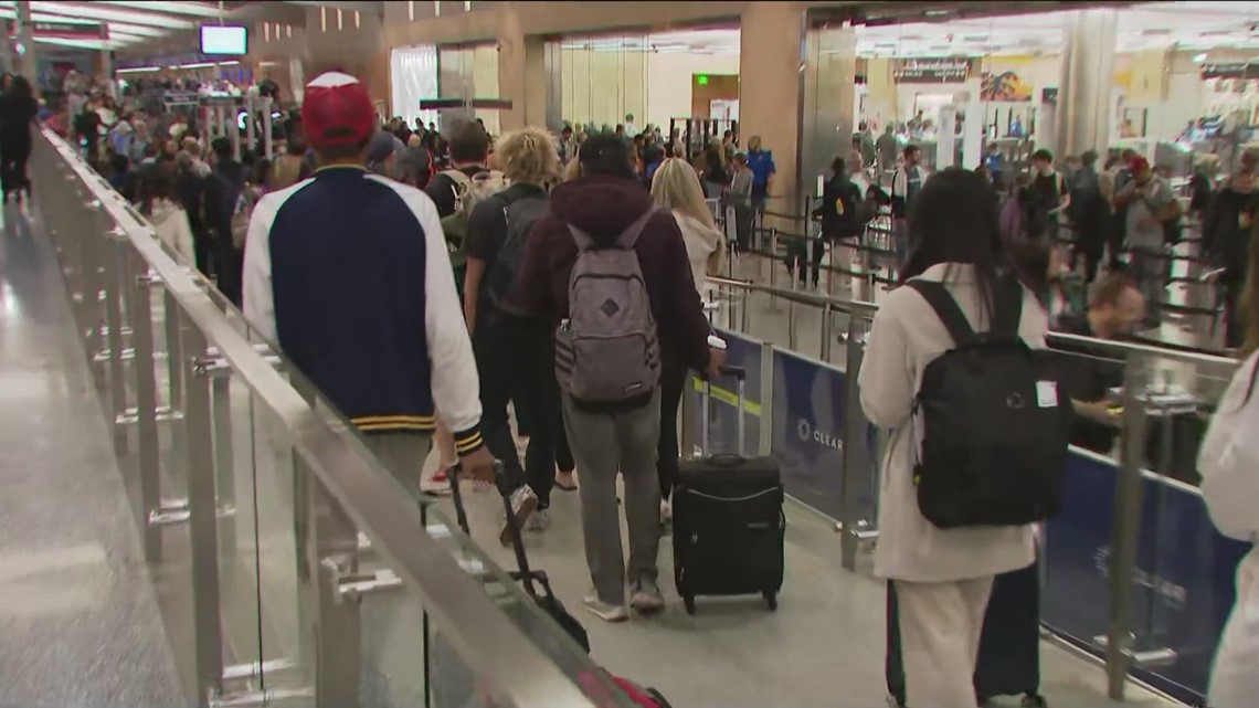Thousands of travelers hit the skies for Thanksgiving week [Video]