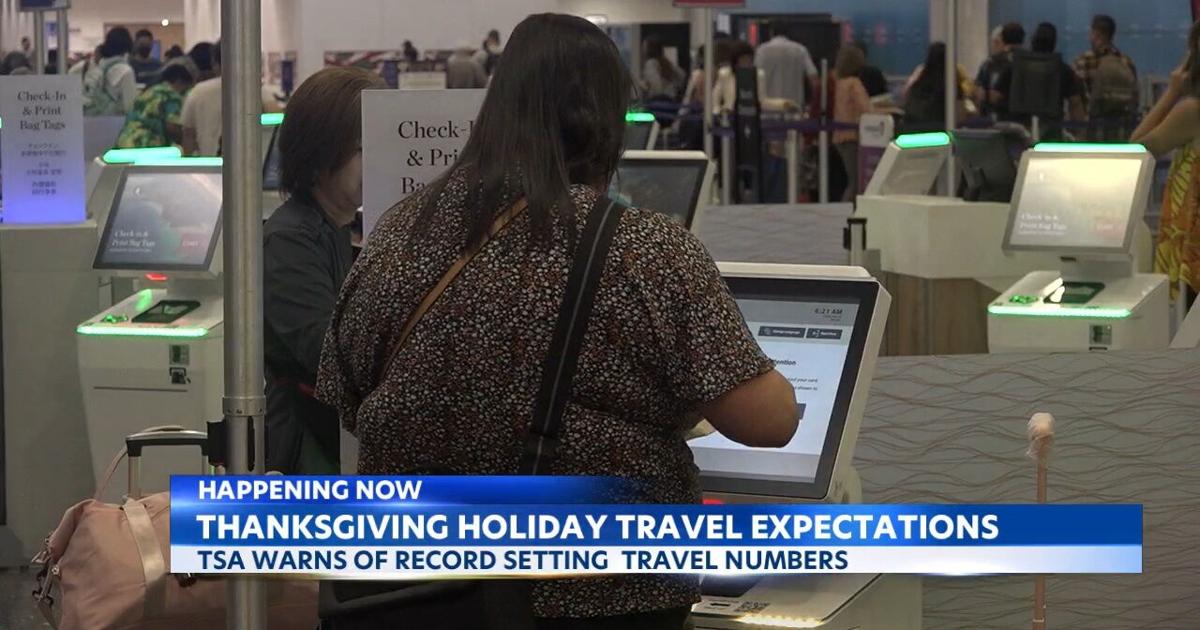 2023 Thanksgiving travel surge expected to break records | Video
