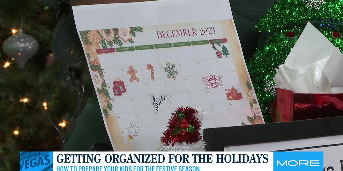 Getting organized for the holidays [Video]
