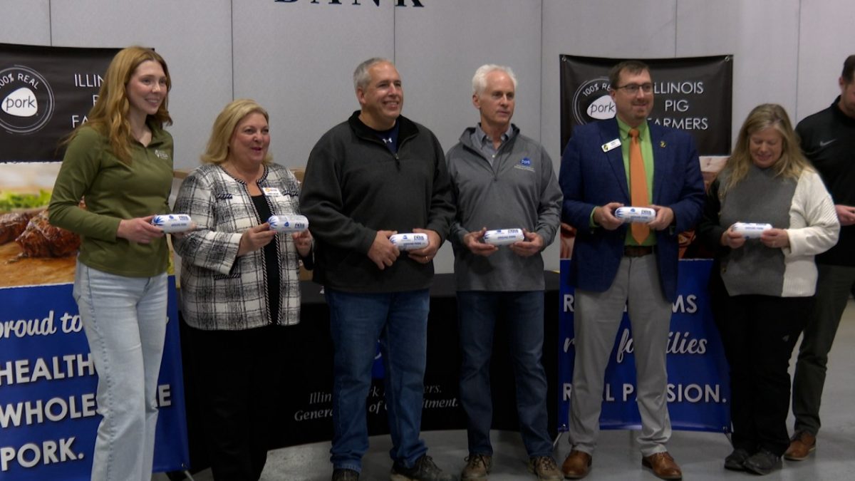 Local farmers donate 6,600 pounds of ground pork [Video]