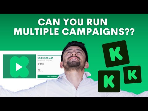 Can You Run Multiple Kickstarters Simultaneously? [Video]