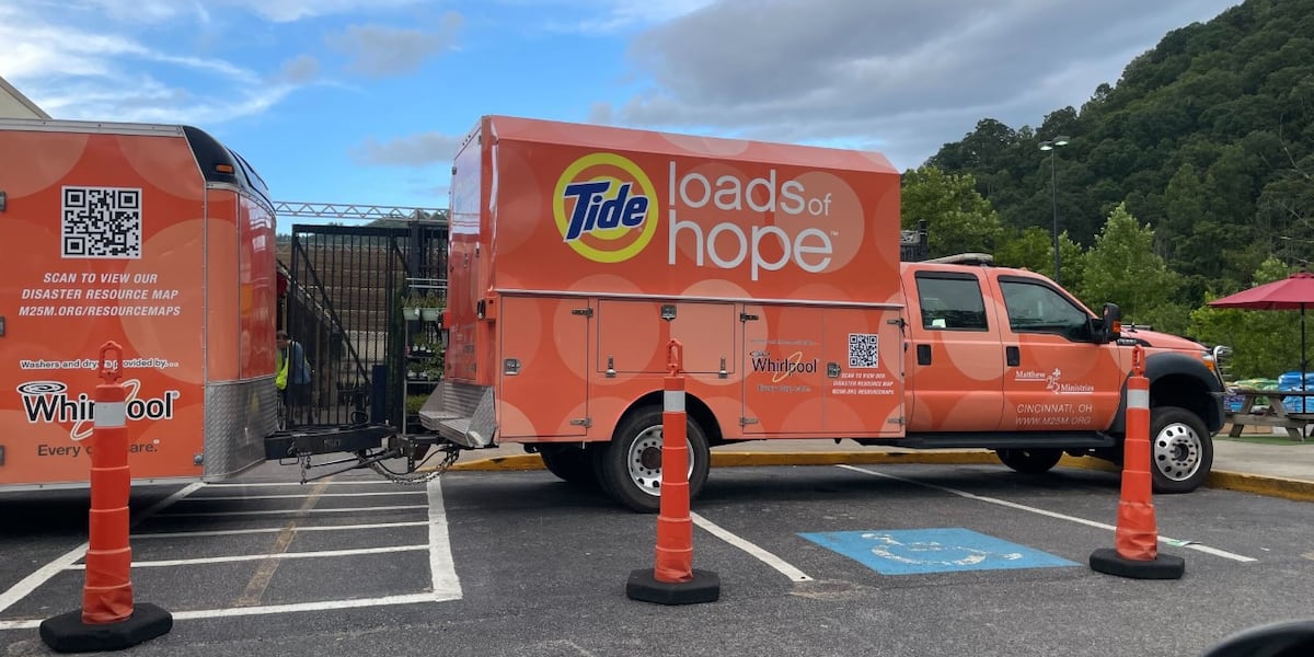Nonprofit partners with Walmart, Tide to provide laundry services for tornado victims [Video]