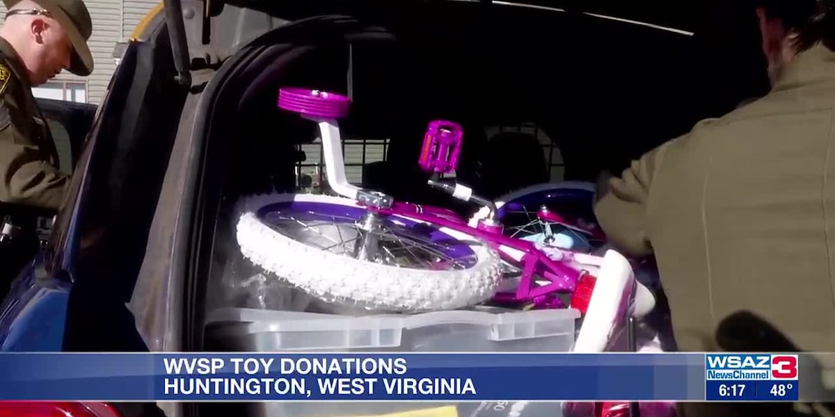 West Virginia State Police receive influx of toy donations [Video]